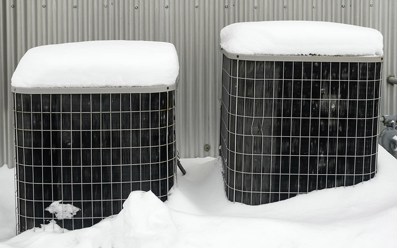 Don’t Let Snow and Ice Damage Your Heat Pump in Currituck, VA